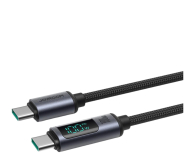 JoyRoom Prism Series A16 USB-C / USB-C 100W 1.2m z wyświetlaczem LED - 1287139 - zdjęcie 3